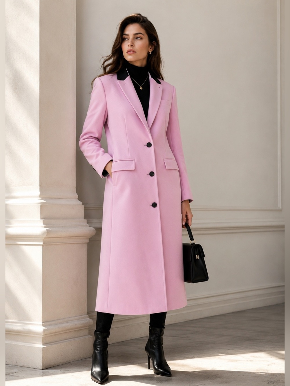 ✨NWT✨  J. Crew Alfie Topcoat in Picador Pink Italian Wool Blend Coat - Picture 2 of 14